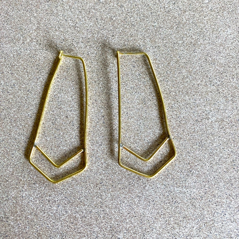 World Market Large Earrings